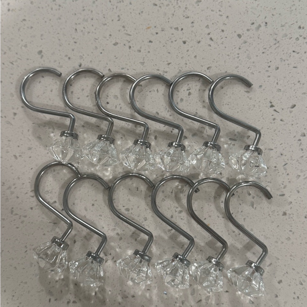 Target Silver Shower Curtain Hooks OS